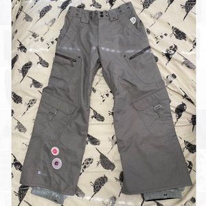 COPY - Burton Women’s Cargo Elite LA Gray Snowboard pants XS